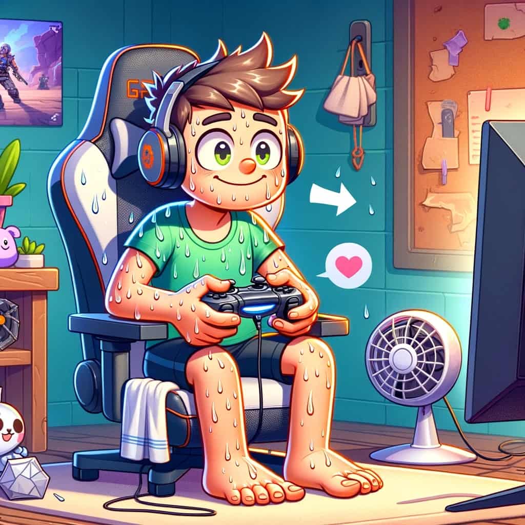 How to Stop Getting Sweaty Hands While Gaming 269 Free Shipping